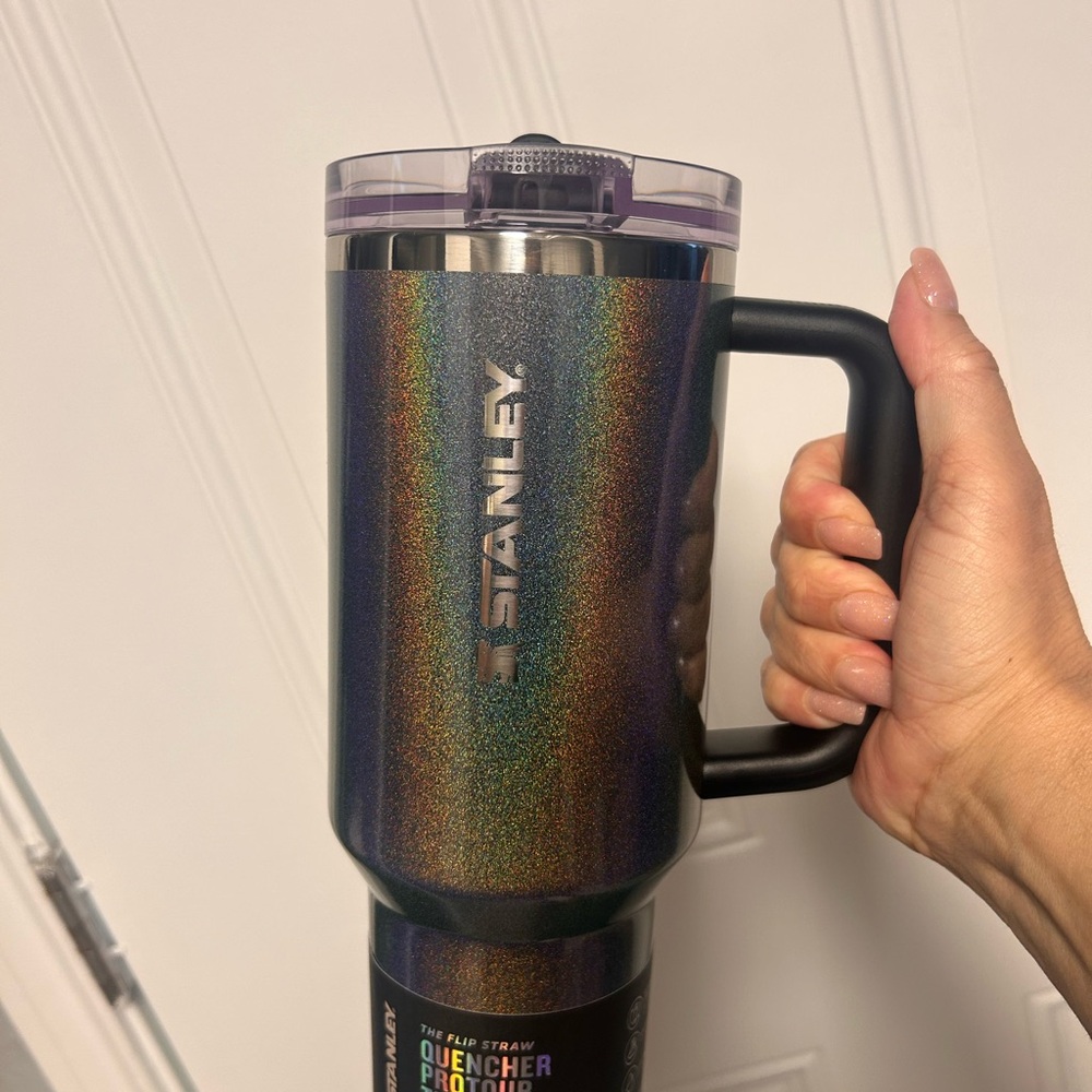 Stanley Midnight Glitz 40oz Protour Tumbler ✨🪩NWT